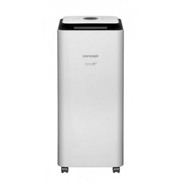 Concept Dezumidificator si purificator de aer Concept OV2216 Perfect Air Smart, filtrare UV, control prin aplicatie, 250x600x250mm