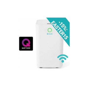 Dezumidificator AlecoAir D12 ZENO SMART, WiFi, 12l /24h, Uscare Rufe, Higrostat, Timer, Indicator color umiditate