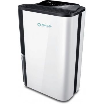 Dezumidificator AlecoAir D23 CLASSY, 23 l/zi, Debit 180 mc/h, Pentru spatii de pana la 55 mp, Higrostat, Functie ionizare si uscare rufe