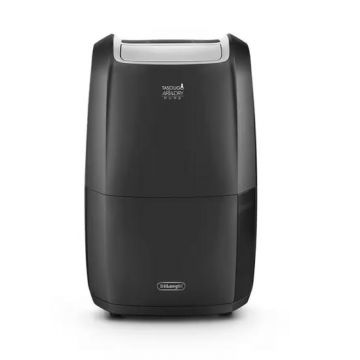 Dezumidificator si purificator de aer De’Longhi Tasciugo AriaDry Pure DDSX220WFA, 21 L/24h, rezervor 5 L, 90 mp, interfata digitala, WIFI, filtru HEPA (Negru)