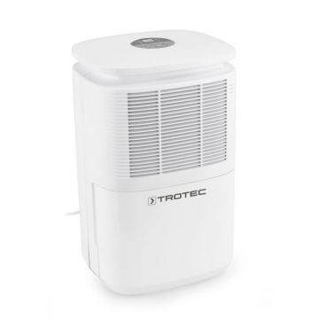 Dezumidificator Trotec TTK30E, 12 l /24h, Debit 120 mc/h, Pentru 15 m², Higrostat, Timer, Display digital, Afisare umiditate