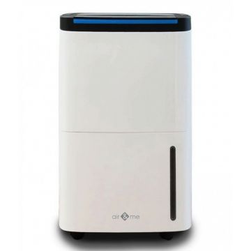 Resigilat - Dezumidificator Air and Me Rohan cu Wi-Fi, control prin aplicatie, capacitate 50 L/zi, Debit 360 mc/h, Timer, Higros