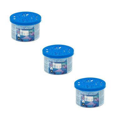 Set 3 dezumidificatoare pentru dulapuri/sertare Clean Air, 45 gr, fara miros