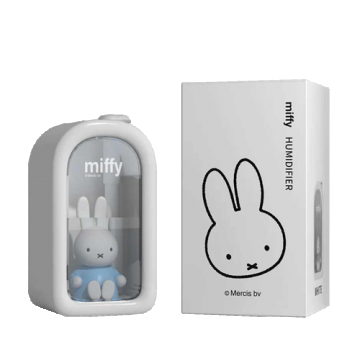 Umidificator de aer miffy , reincarcabil cu uleiuri esentiale, led, 380ml Albastru