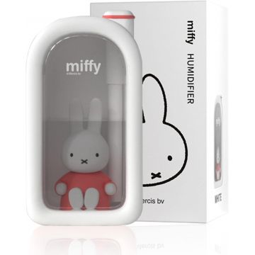 Umidificator de aer miffy , reincarcabil cu uleiuri esentiale, led, 380ml Roz