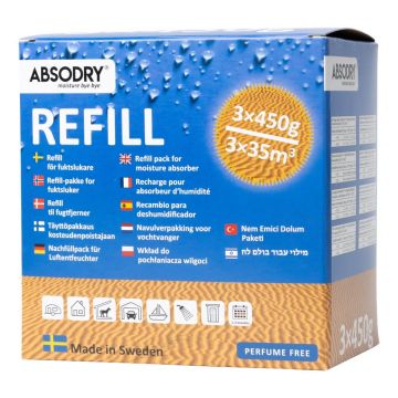 Umpluturi de rezervă pentru absorbant 3 buc. Absodry Maxi – Everbrand Sweden